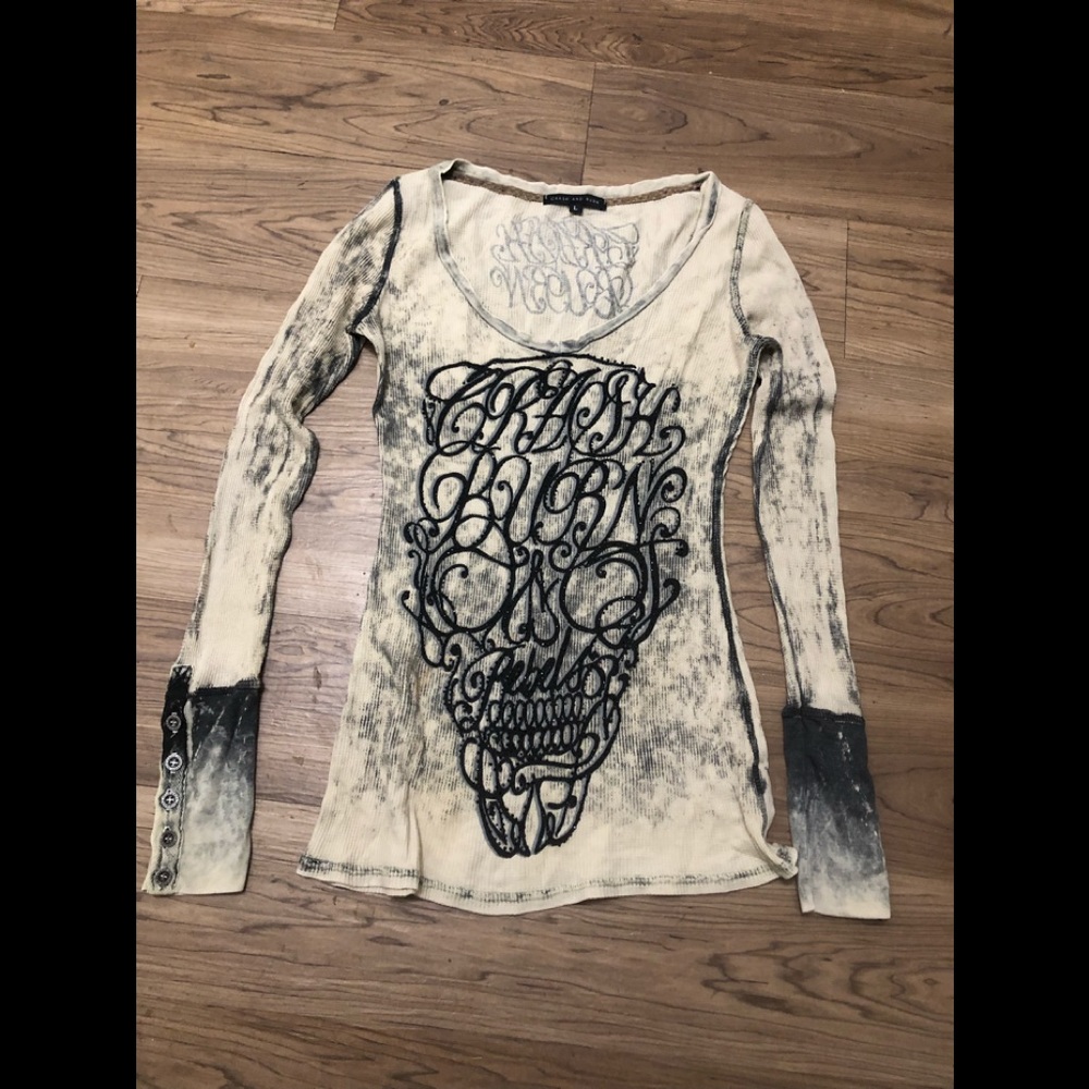 New**Crash and Burn thermal. With antique buttons